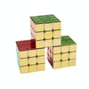 Electroplating Third-Order Magic Cube Educational Toys, Style: No Magnetic Version