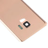 Galaxy S9 Gold Back Cover with Camera Lens