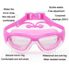 HAIZID Children Large Frame Anti-fog HD Diving Goggles(5020 Pink)