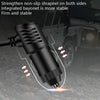 F558 With USB Mobile Phone Charging Car Fan 12/24V Car Truck Double Shaking Head Fan(Double Head 12V)
