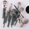 Soft Wooden Handle Makeup Brush Beauty Tools, Specification: 14 PCS Brush