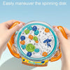 Kids 3D Maze Ball Toys Breakthrough Balance Roller Ball Puzzle Game Thinking Training Labyrinth(Royal Blue)