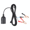 E14 Car Battery Charging Crocodile Clip to Headlight Connection Cable, Cable Length:2.8m