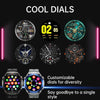 WS-20 1.43 inch IP67 Sport Smart Watch Support Bluetooth Call / Sleep / Blood Oxygen / Heart Rate / Blood Pressure Health Monitor, Silicone Strap(Silver)