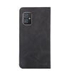 For Asus Zenfone 8 Skin Feel Magnetic Flip Leather Phone Case(Black)