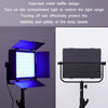 50W RGB Photography Fill Light For Live Broadcast Studio(US Plug)