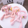 Cartoon Little Duck Ears Moving Winter Warm Earmuffs Press Airbag Earmuffs Cute Ear Warmer for Children, Size: One Size(Light Orange)