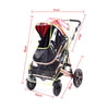 Baby Stroller Rain Cover Windproof Dustproof Raincoat High Landscape Special Rain Cover EVA Half Open Window Rain Cover