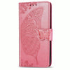 For Asus ROG Phone 3 ZS661KS Butterfly Love Flower Embossed Horizontal Flip Leather Case with Bracket / Card Slot / Wallet / Lanyard(Pink)