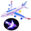 Model Airplane Toys Electric Flash Music Plane Kids Toy DIY Aircraft Gift