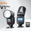 Godox V1Pro TTL Li-ion Round Head Camera Flash Light (Black)