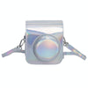 For FUJIFILM instax mini 12 Laser Full Body Leather Case Camera Bag with Strap(Silver)