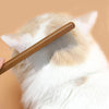 Wood Pet Comb for Cat & Dog Grooming - Detangling & Deshedding