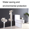 304 Stainless Steel Washer Nozzle Female Washer Set, Style: Female Washer + Hose + Bracket