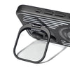 For iPhone 13 Pro Max Lens Bracket Metal Heat Dissipation MagSafe Phone Case(Black)