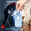 130dB Personal Safety Alarm with LED Light - Blue