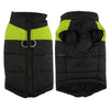 Waterproof Dog Vest Green 2XL - Winter Coat for Small Dogs