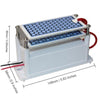 Portable Ceramic Ozone Generator Two Sheets Air Purifier Sterilizing Active Oxygen Purifier(220V  10G)
