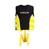 HiSEA L002 Foam Buoyancy Vests Flood Protection Drifting Fishing Surfing Life Jackets for Children, Size: M(Black Yellow)