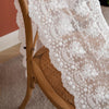 Romantic Lace Embroidered Table Runner Wedding Decoration, Size: 40x160cm(Beige)