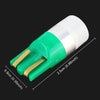 10 PCS T10 / W5W / 168 / 194 DC12V / 0.6W 1LEDs SMD-3030 Car Clearance Light (Green Light)