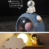 W1153 Resin Planet Night Light Home Decorations, Style: Puppy Astronaut