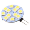 G4 12 LEDs SMD 5050 144LM 6000-6500K Stepless Dimming Energy Saving Light Pin Base Lamp Bulb, DC 12V (White Light)