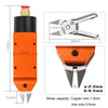 HSD MS-5+S2.1 Cut Metal Set 2 In 1 Pneumatic Snip Plier Cutting Metal Plastic Model Scissor Tool