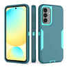 For Samsung Galaxy A36 Magnetic PC Hybrid TPU Phone Case(Blue+Blue Green)
