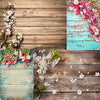 1.25m x 0.8m Imitation Wood Grain Board Gourmet 3D Photo Photography Background Cloth(MB3)
