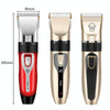 Quiet Pet Shaver Clipper Kit - Red - Cordless Rechargeable