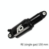 KindShock A5 Air Pressure Rear Shock Absorber Mountain Bike Shock Absorber Folding Bike Rear Liner, Size:150mm, Style:RE Single Gas