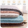 Bathroom Toilet Absorbent Bath Mat Carpet Bedroom Non-slip Foot Pad, Size:60x90cm(Gray)