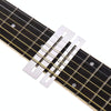 Guitar Neck Measuring Ruler Guitar Sharpening File Guitar Neck Notch Ruler Fret Polishing Pad