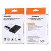 HAWEEL DIY 4x 18650 Battery (Not Included) 12000mAh Dual-way QC Charger Power Bank Shell Box with 2x USB Output & Display,  Support QC 2.0 / QC 3.0 / FCP / SFCP /  AFC / MTK / BC 1.2 / PD(White)