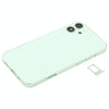 iPhone 12 Mini Green Back Cover with Wireless Charging - Side Keys & Card Tray