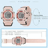 SYNOKE 9810 Multifunctional Luminous Waterproof Student Sports Watch(Lake Green)