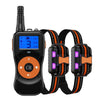 Dog Training Collar, 2 Dogs, 800m Remote, IPX7 Waterproof (Orange)