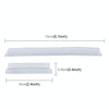 FR JG-031 8 PCS Rubber Car Side Door Edge Protection Guards Cover Trims Stickers(Transparent)