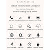 Z73 1.09 inch Touch Screen Smart Bracelet, Support Sleep Monitoring / Heart Rate Monitoring / Voice Control / Women Menstrual Cycle Reminder(White)
