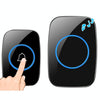 Wireless Doorbell, 300m Range, Plug-in, LED Flash, 38 Ringtones