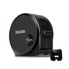 DONG GSHENG High Precision Home Use Steel Utility Scale Thickened Measuring Tape, Model: Black Gold Frosted 5m x 19mm