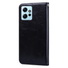 For Xiaomi Redmi Note 12 4G  Global Oil Wax Texture Leather Phone Case(Black)