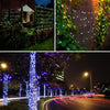 200 LEDs Outdoor Waterproof Christmas Festival Decoration Solar Lamp String, Length: 22m(Blue)