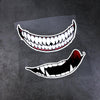 J06 Motorcycle Helmet Sticker Large Teeth