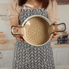 Oven Accessories Bread Dough Transfer Baking Mat Long Handle Extraction Mat(Orange)