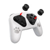 DOBE TNS-1171 Gamepad Protection Set Handle Protective Case + Rocker Cap For Nintendo Switch Pro(White)