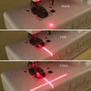 5mw Line Red Light Hose Magnetic Infrared Laser Positioning LED Work Light(EU Plug)