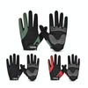 Boodun Riding Gloves Splicing Long Finger Bike Gloves Outdoor Sports Gloves, Size: XL(Black)