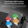 D7 BT5.0 Retractable Gamepad With Light For PC / Android / IPhone /Win7 10 11/Mac OS/Switch(White)
